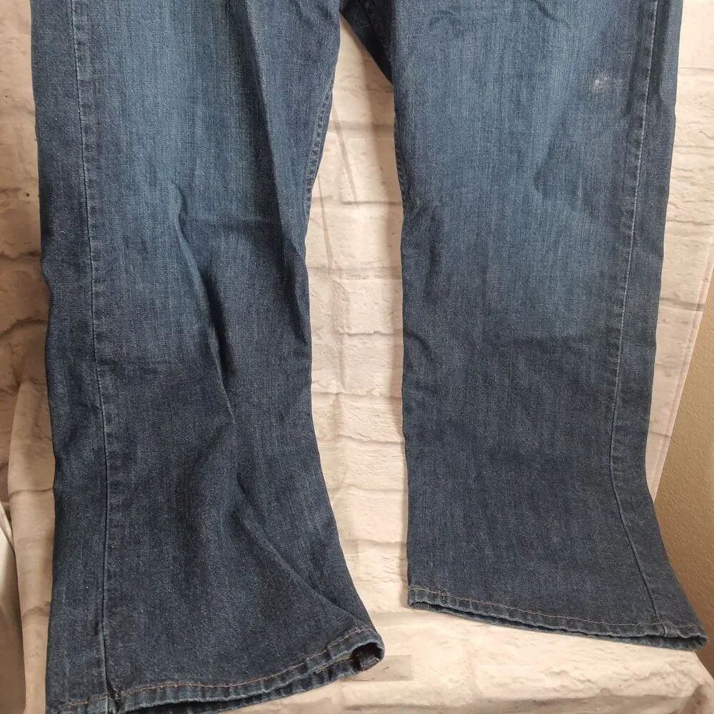 Levi's 569 Loose Straight Leg Jeans Men's Size 38x30 Blue Denim Relaxed Fit